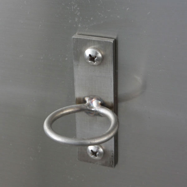 Vertical Stainless Steel Pet Bathtub